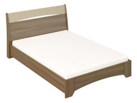 Кровать двуспальная Эмилия с металлооснованием 1400