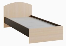 Спальня Ненси-1 кровать(0,9м) венге/дуб молочный (ТЭКС)
